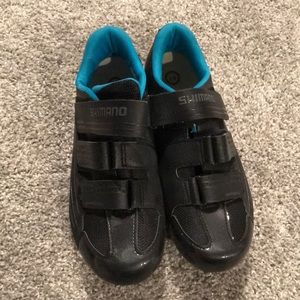 Black Shimano Cycling Shoes